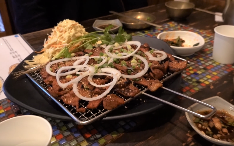 韓国人彼氏推薦 麻浦 孔徳駅エリア お昼も晩御飯もok 李博士の新洞 シンドン マッコリ すきなもの 30代日韓カップル恋愛ブログ